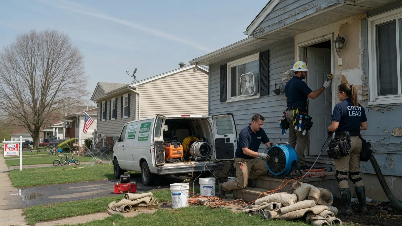 Flood Cleanup in Crystal Lake, IL near me